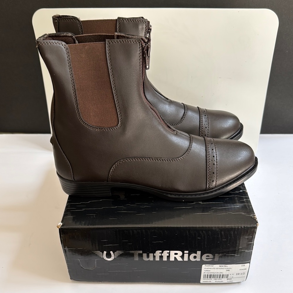 Women’s Vegan Brown Leather Boots